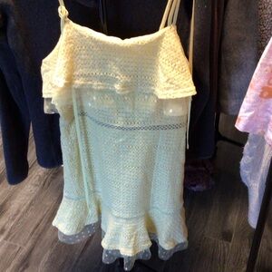 J.O.A. Yellow Mini Dress